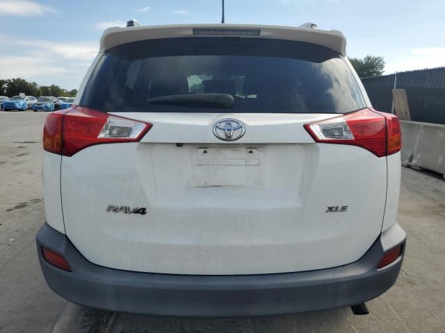 2T3WFREV0EW123124 - 2014 TOYOTA RAV4 XLE أبيض صورة 6
