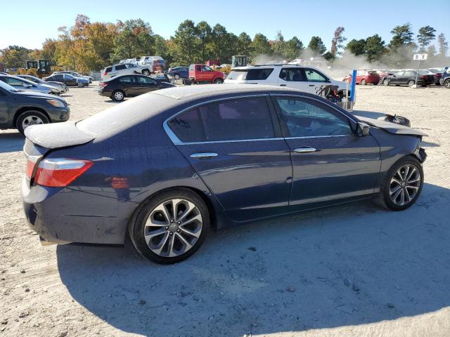 1HGCR2F53FA075832 - 2015 HONDA ACCORD SPORT BLUE photo 3