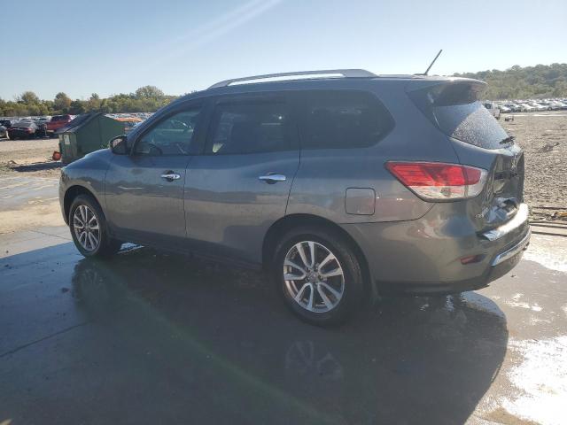 5N1AR2MM5FC700831 - 2015 NISSAN PATHFINDER S GRAY photo 2