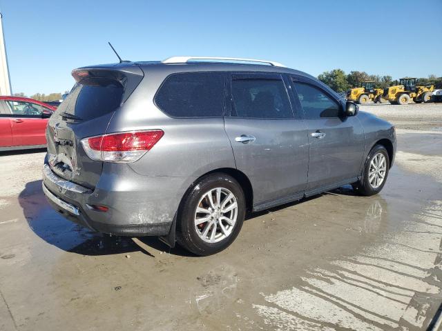 5N1AR2MM5FC700831 - 2015 NISSAN PATHFINDER S GRAY photo 3