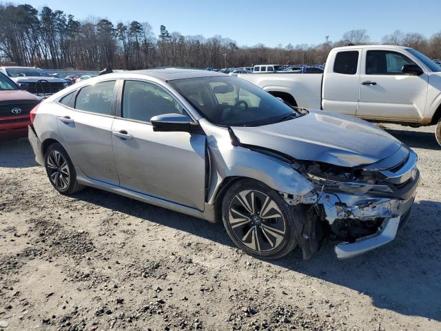 JHMFC1F70JX039397 - 2018 HONDA CIVIC EXL ვერცხლისფერი ფოტო 4