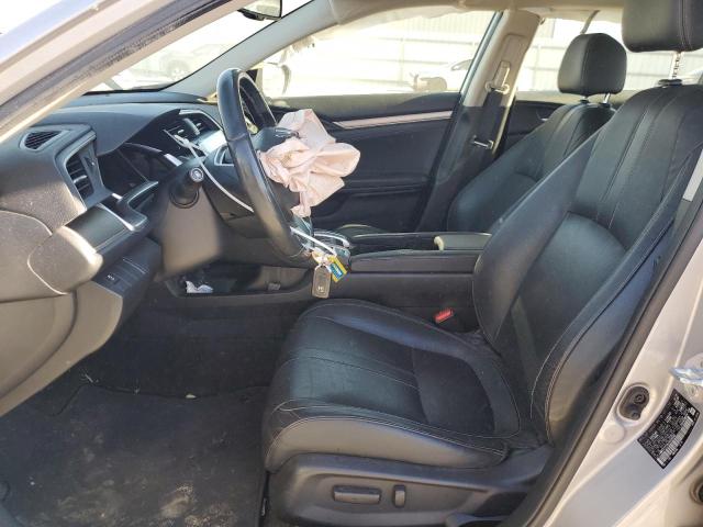 JHMFC1F70JX039397 - 2018 HONDA CIVIC EXL ვერცხლისფერი ფოტო 7