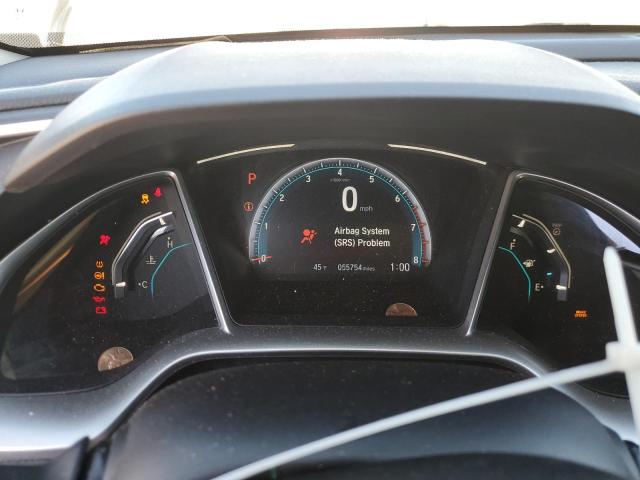 JHMFC1F70JX039397 - 2018 HONDA CIVIC EXL ვერცხლისფერი ფოტო 9