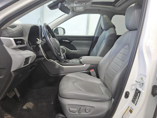 5TDGZRBH1MS078379 - 2021 TOYOTA HIGHLANDER XLE თეთრი ფოტო 7