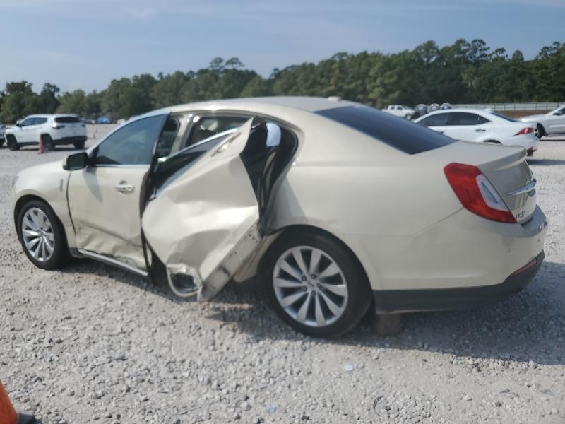 1LNHL9DK3FG605670 - 2015 LINCOLN MKS TAN photo 2