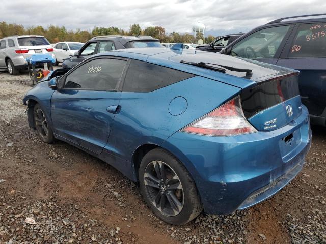 JHMZF1D62FS002757 - 2015 HONDA CR-Z EX Mavi foto 2