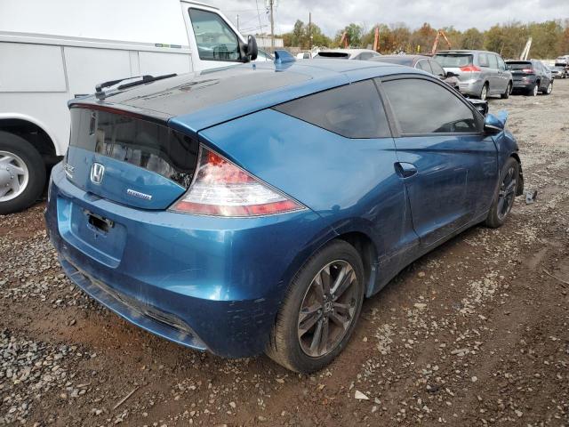 JHMZF1D62FS002757 - 2015 HONDA CR-Z EX Mavi foto 3
