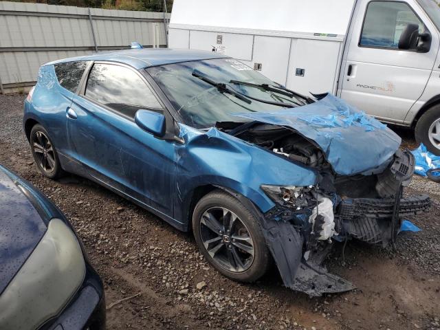 JHMZF1D62FS002757 - 2015 HONDA CR-Z EX Mavi foto 4