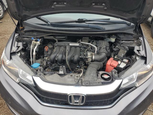 3HGGK5H42JM727802 - 2018 HONDA FIT LX GRAY photo 11