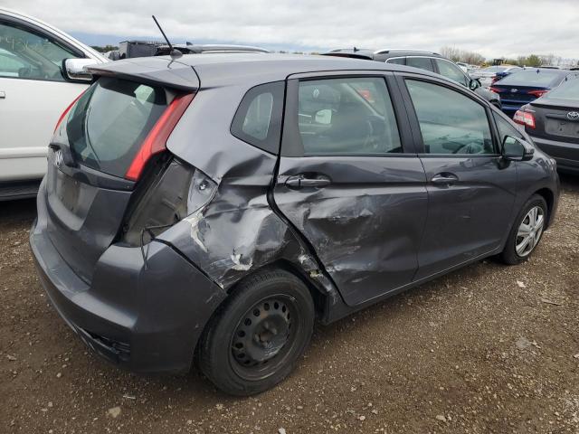 3HGGK5H42JM727802 - 2018 HONDA FIT LX GRAY photo 3