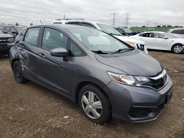 3HGGK5H42JM727802 - 2018 HONDA FIT LX GRAY photo 4
