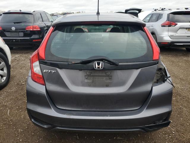 3HGGK5H42JM727802 - 2018 HONDA FIT LX GRAY photo 6