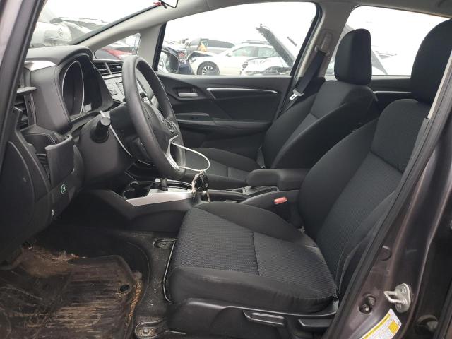 3HGGK5H42JM727802 - 2018 HONDA FIT LX GRAY photo 7