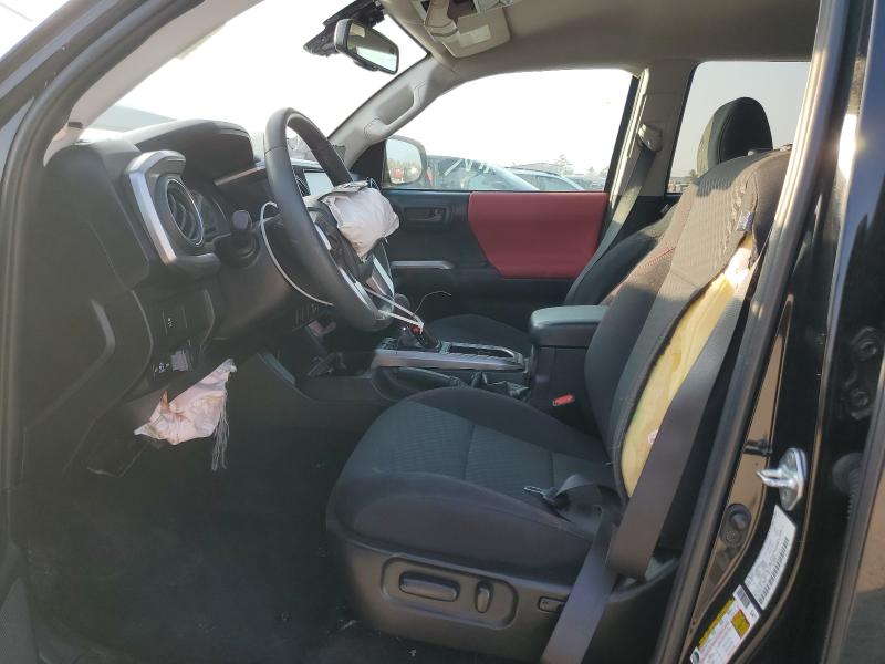 3TMCZ5AN3PM623646 - 2023 TOYOTA TACOMA DOUBLE CAB BLACK photo 7