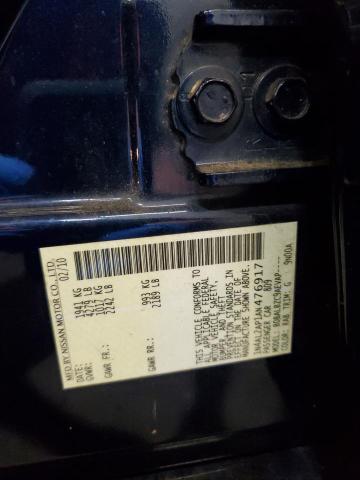 1N4AL2AP1AN476917 - 2010 NISSAN ALTIMA BASE BLUE photo 12