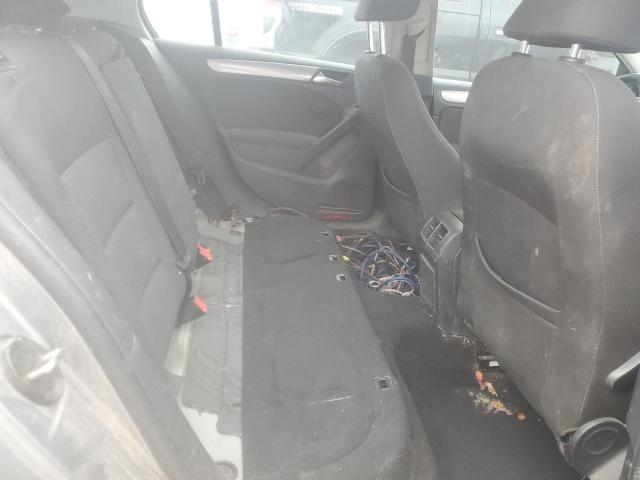 WVWDM7AJ8DW138720 - 2013 VOLKSWAGEN GOLF GRAY photo 10