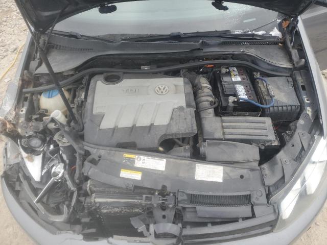 WVWDM7AJ8DW138720 - 2013 VOLKSWAGEN GOLF GRAY photo 11