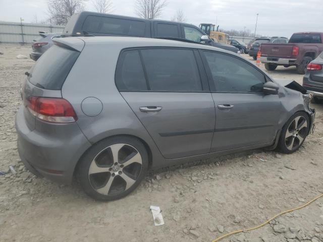 WVWDM7AJ8DW138720 - 2013 VOLKSWAGEN GOLF GRAY photo 3