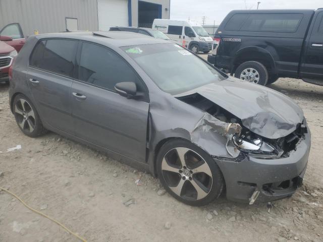 WVWDM7AJ8DW138720 - 2013 VOLKSWAGEN GOLF GRAY photo 4