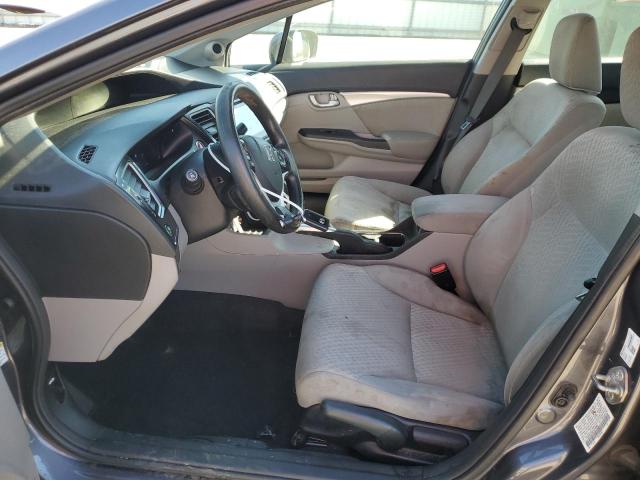 19XFB2F86FE074908 - 2015 HONDA CIVIC EX GRAY photo 7
