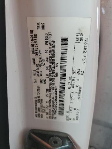 1FMCU0GD0KUA64976 - 2019 FORD ESCAPE SE WHITE photo 13