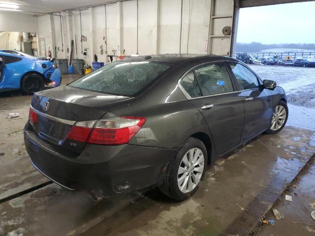 1HGCR3F80FA013045 - 2015 HONDA ACCORD EXL GRAY photo 3
