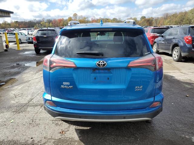 2T3RFREV1GW461776 - 2016 TOYOTA RAV4 XLE 蓝色 照片 6