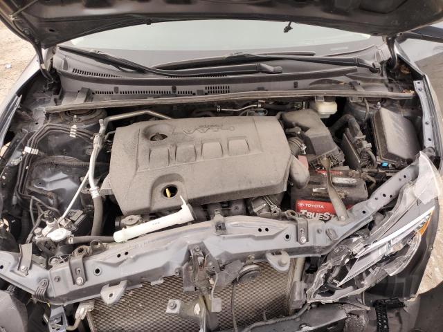 2T1BURHE4KC153412 - 2019 TOYOTA COROLLA L 蓝色 照片 11