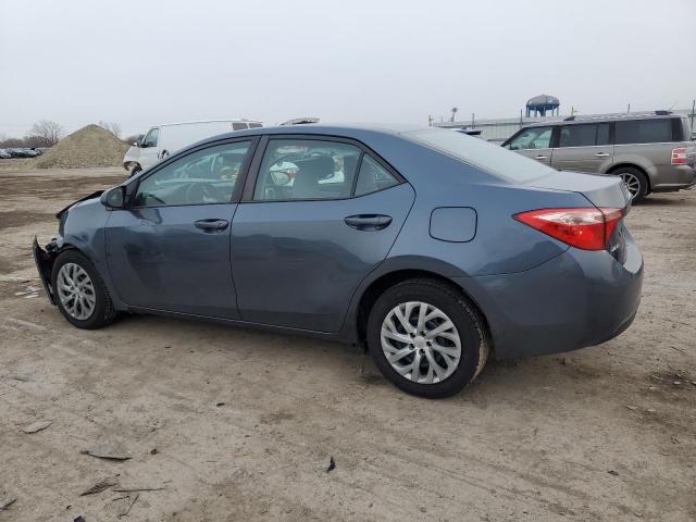 2T1BURHE4KC153412 - 2019 TOYOTA COROLLA L 蓝色 照片 2