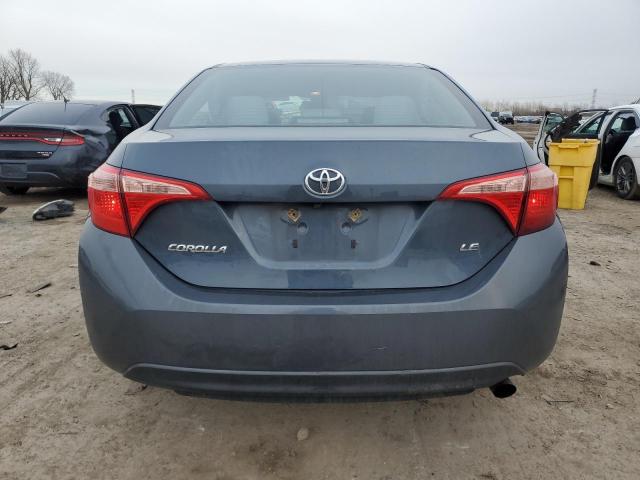 2T1BURHE4KC153412 - 2019 TOYOTA COROLLA L 蓝色 照片 6