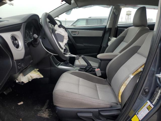 2T1BURHE4KC153412 - 2019 TOYOTA COROLLA L 蓝色 照片 7