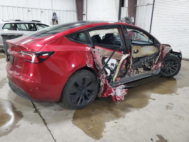 5YJ3E1EB6SF018988 - 2025 TESLA MODEL 3 红色 照片 3