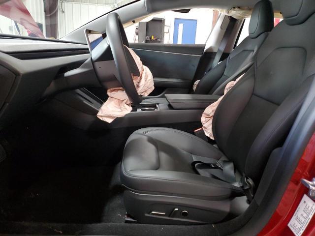 5YJ3E1EB6SF018988 - 2025 TESLA MODEL 3 红色 照片 7