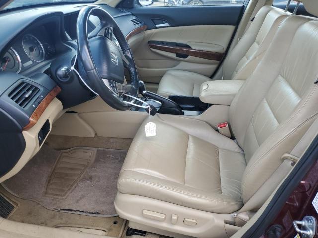 1HGCP2F85CA102766 - 2012 HONDA ACCORD EXL MAROON photo 7