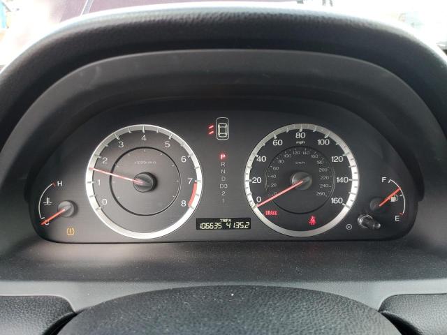 1HGCP2F85CA102766 - 2012 HONDA ACCORD EXL MAROON photo 9