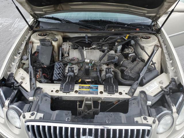 2G4WD582X81289160 - 2008 BUICK LACROSSE CXL GOLD photo 11