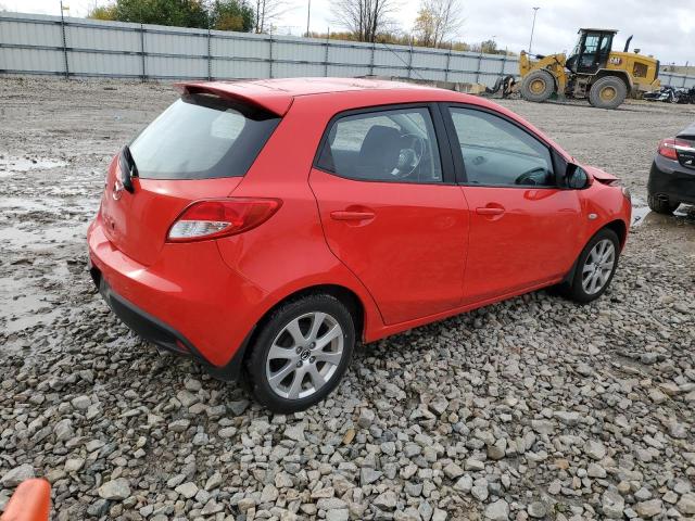 JM1DE1LY0D0154711 - 2013 MAZDA MAZDA2 RED photo 3