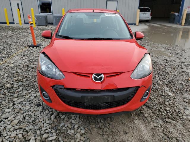 JM1DE1LY0D0154711 - 2013 MAZDA MAZDA2 RED photo 5