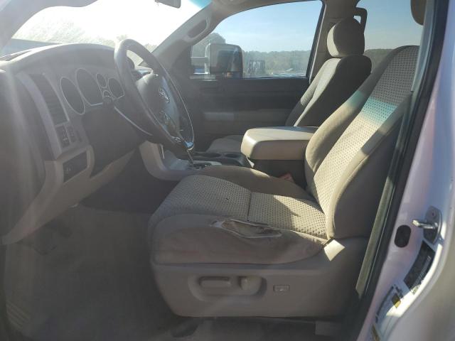 5TFBV54187X009475 - 2007 TOYOTA TUNDRA DOUBLE CAB SR5 WHITE photo 7