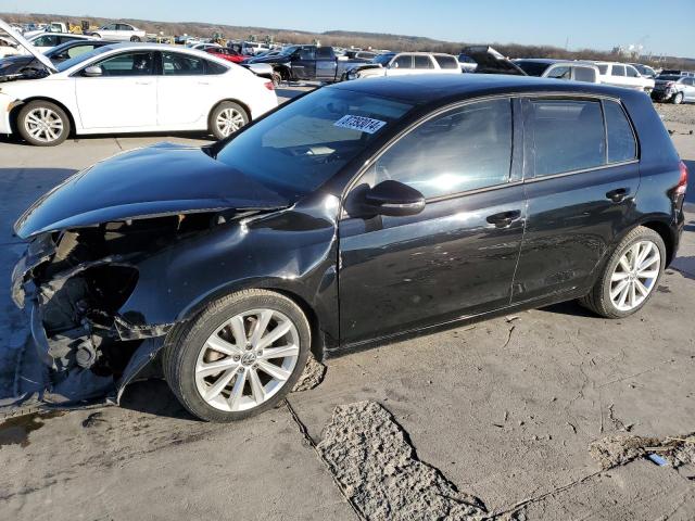 WVWDM7AJ1CW302050 - 2012 VOLKSWAGEN GOLF BLACK photo 1
