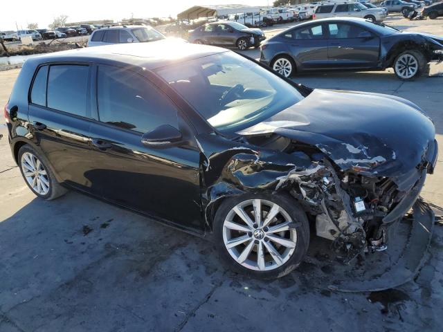 WVWDM7AJ1CW302050 - 2012 VOLKSWAGEN GOLF BLACK photo 4