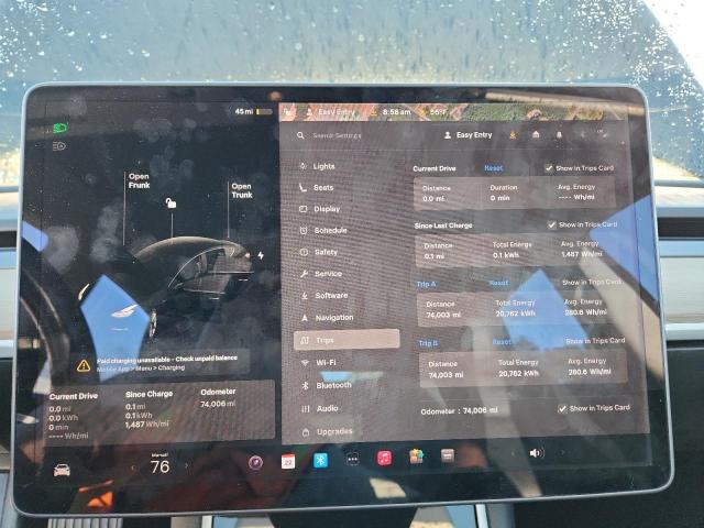5YJ3E1EA0JF046615 - 2018 TESLA MODEL 3 Qara foto 9