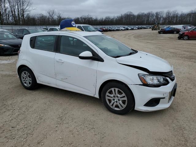 1G1JG6SB6K4142522 - 2019 CHEVROLET SONIC WHITE photo 4