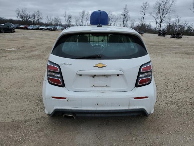 1G1JG6SB6K4142522 - 2019 CHEVROLET SONIC WHITE photo 6