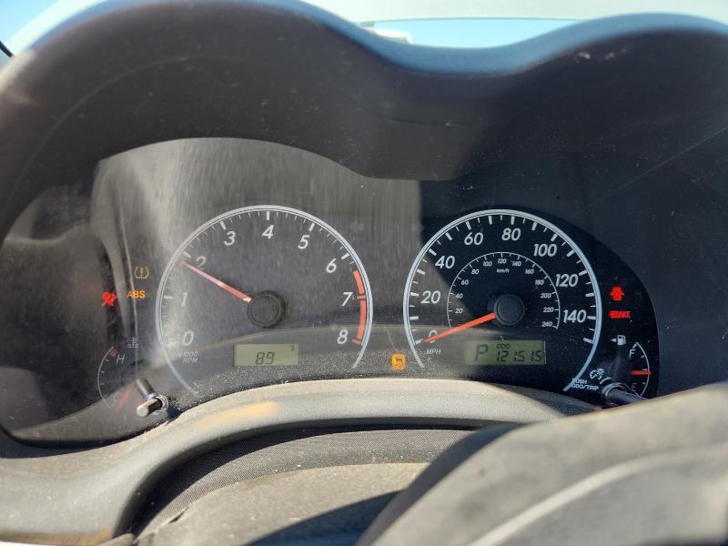 5YFBU4EE9DP141847 - 2013 TOYOTA COROLLA BASE Silber Foto 9