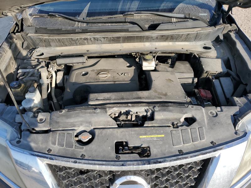 5N1AR2MN5EC714865 - 2014 NISSAN PATHFINDER S GRAY photo 12