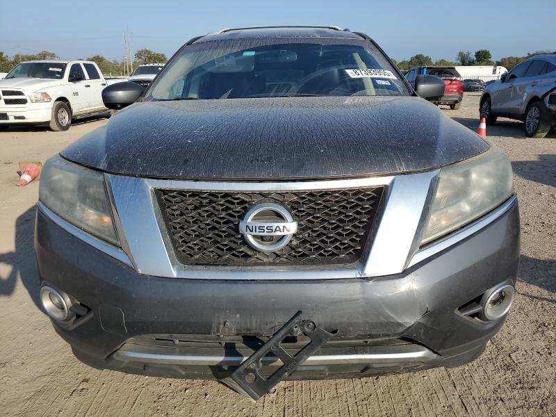 5N1AR2MN5EC714865 - 2014 NISSAN PATHFINDER S GRAY photo 5