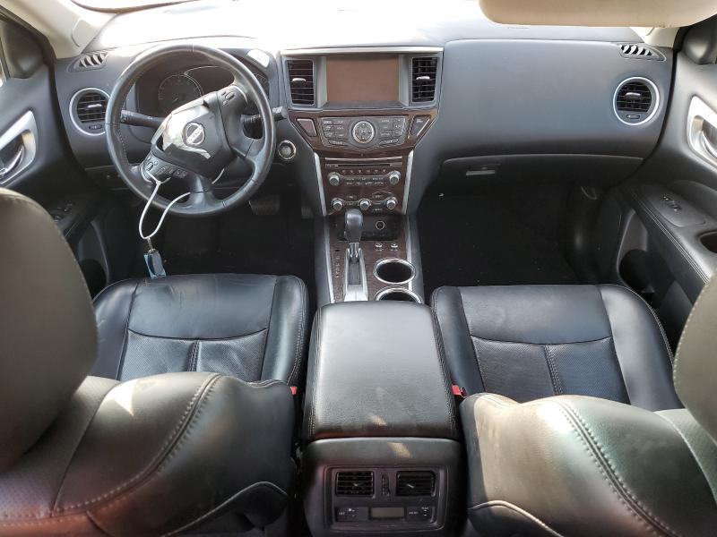 5N1AR2MN5EC714865 - 2014 NISSAN PATHFINDER S GRAY photo 8