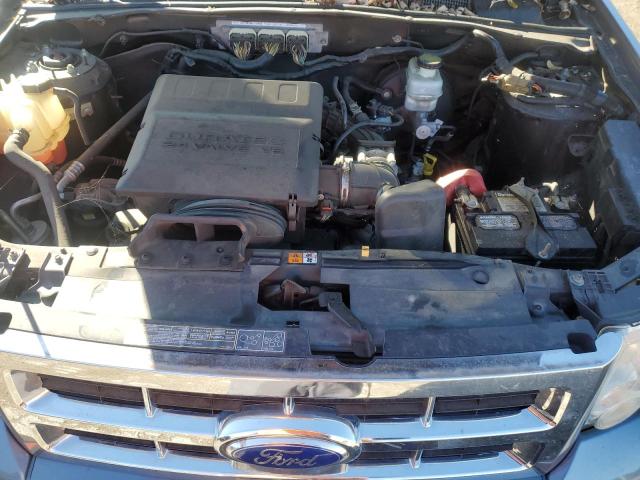 1FMCU0DG2BKC06111 - 2011 FORD ESCAPE XLT 青色 照片 11