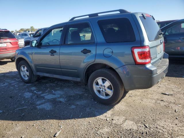 1FMCU0DG2BKC06111 - 2011 FORD ESCAPE XLT 青色 照片 2